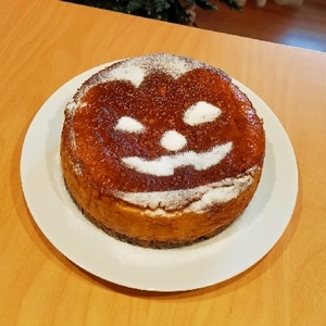 ハロウィン☆かぼちゃチーズケーキ